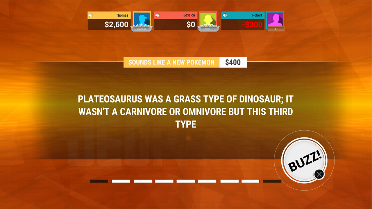 Jeopardy, uno de los mejores juegos tipo Jackbox