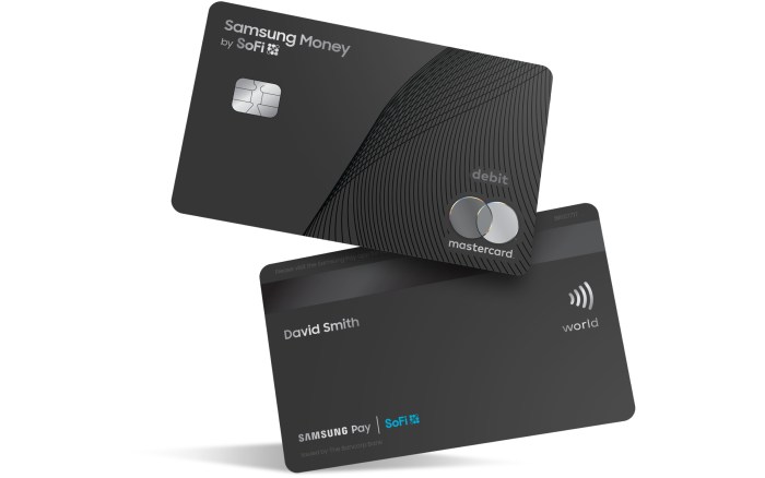 samsung pay tarjeta de debito sofi a