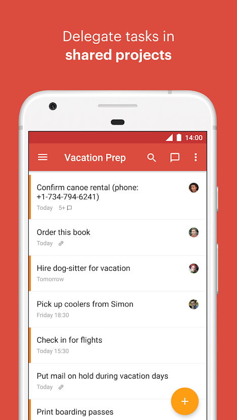 Todoist, one of the best note-taking apps