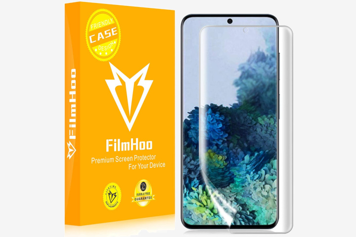 caja del protector de pantalla FilmHoo Screen Protector
