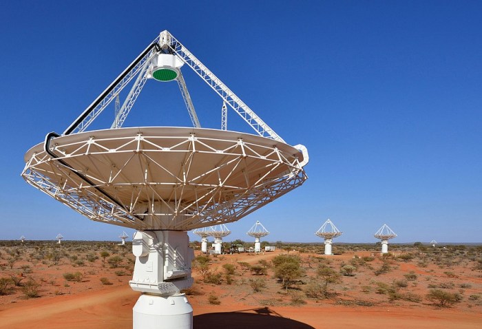 radioscopio Australian Square Kilometer Array Pathfinder, uno de los más sensibles del mundo