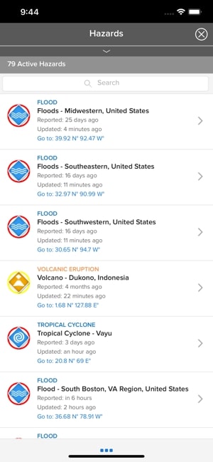 casos de emergencia diaster alert hazards screenshot 2 610x1320