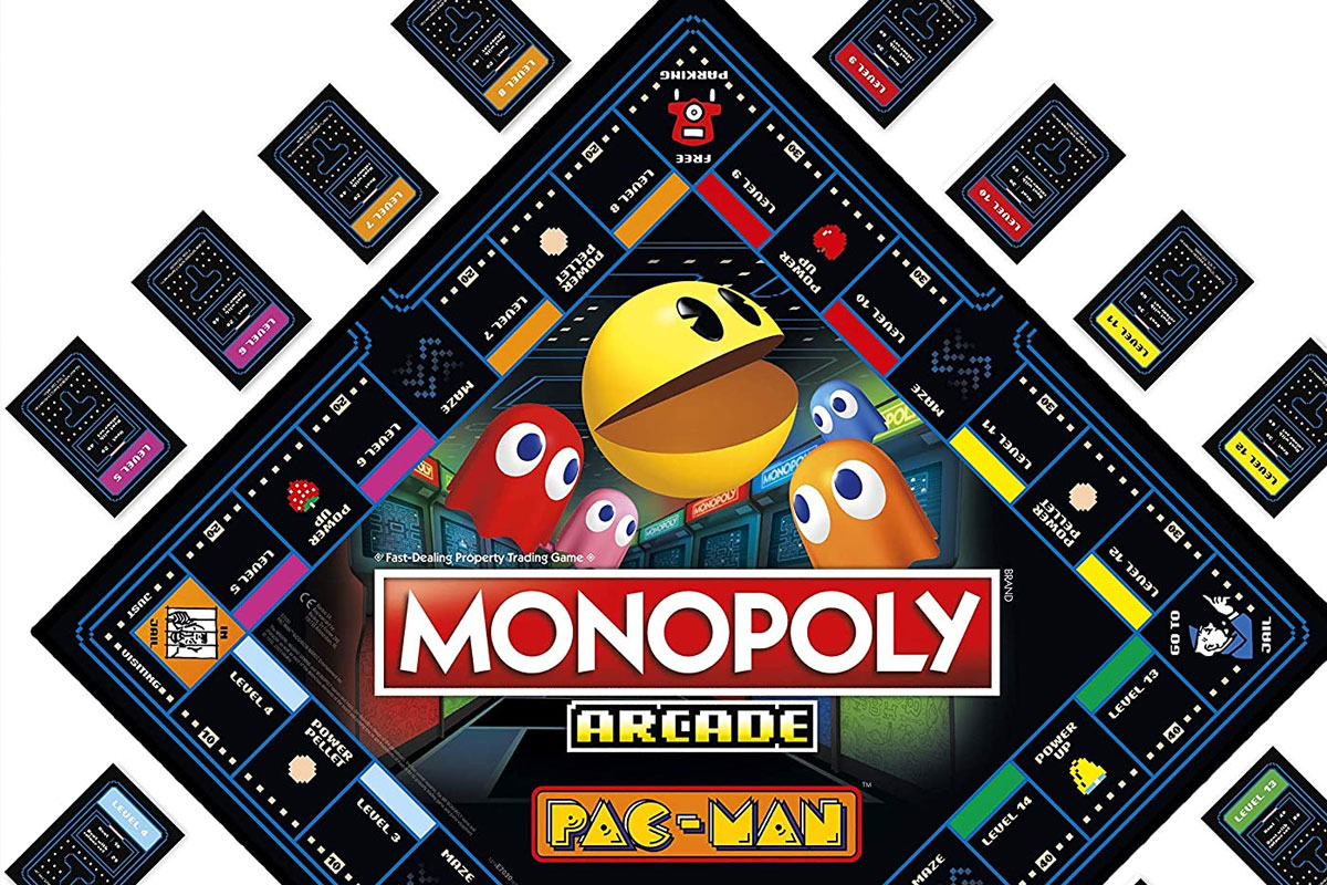 Juego de discount mesa monopoly pacman