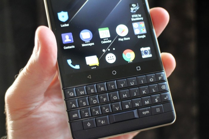 5G y teclado tendrá la edición 2021 de la BlackBerry
