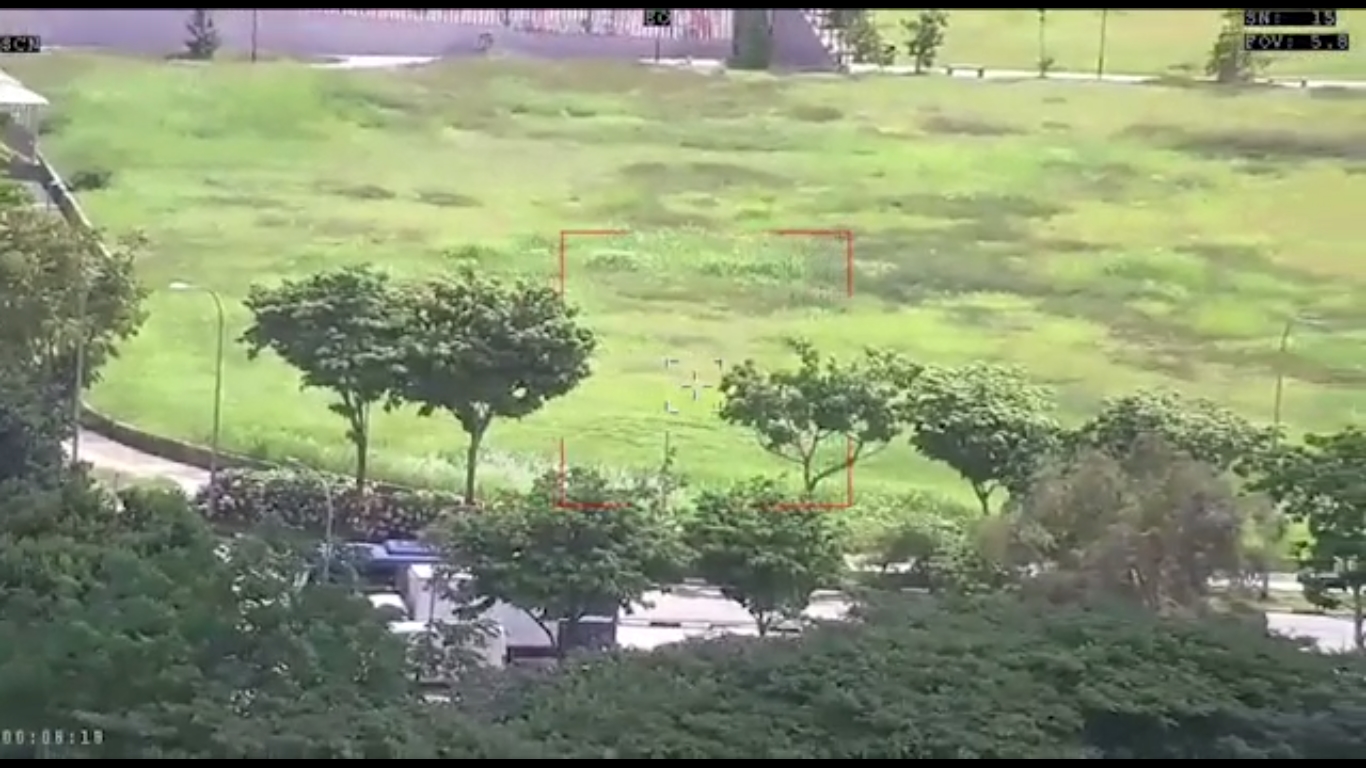 Drones autónomos Singapur