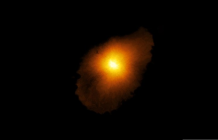 Imágenes de la Galaxia SPT0418-47