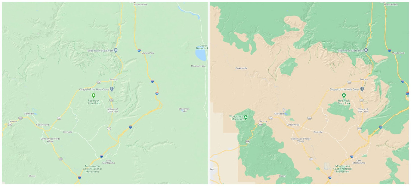 google maps actualizacion colores detalles 2