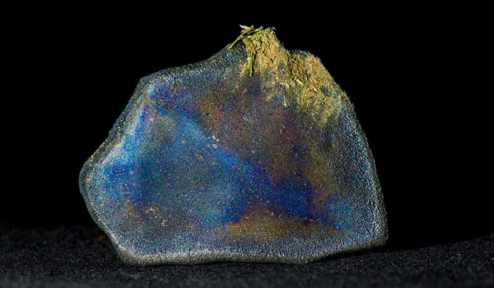 Fragmento del meteorito de Aguas Zarcas