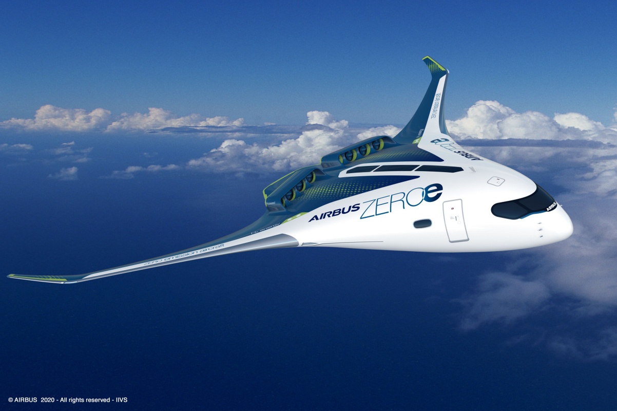 airbus hidrogeno avion cero emisiones