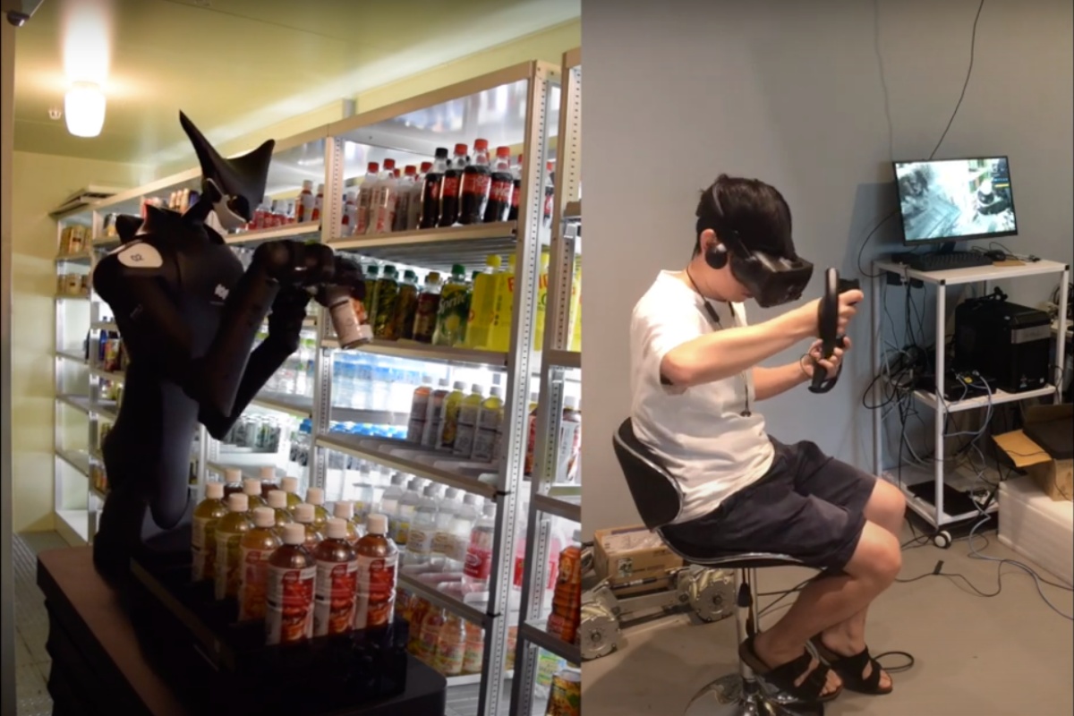 robots apilan estantes tiendas japonesas captura de pantalla