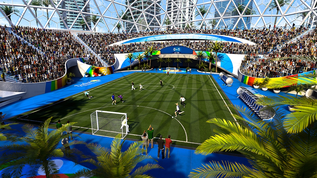 Dubai en el modo Volta Football de FIFA 21