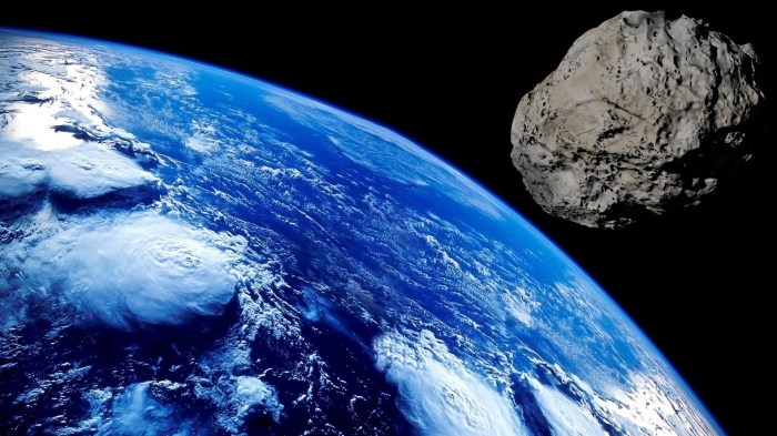 Un meteorito se acerca a la Tierra