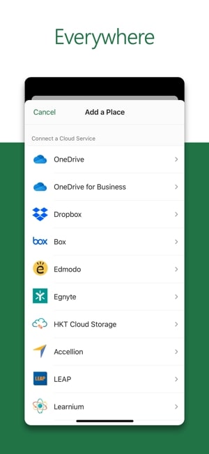 mejores apps para pequenas empresas microsoft excel everyhere integrations screenshot 3 300x649