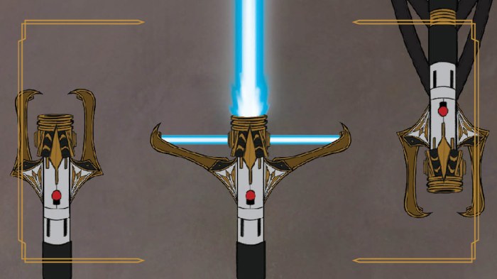 Nuevo sable de luz presentado por Star Wars.