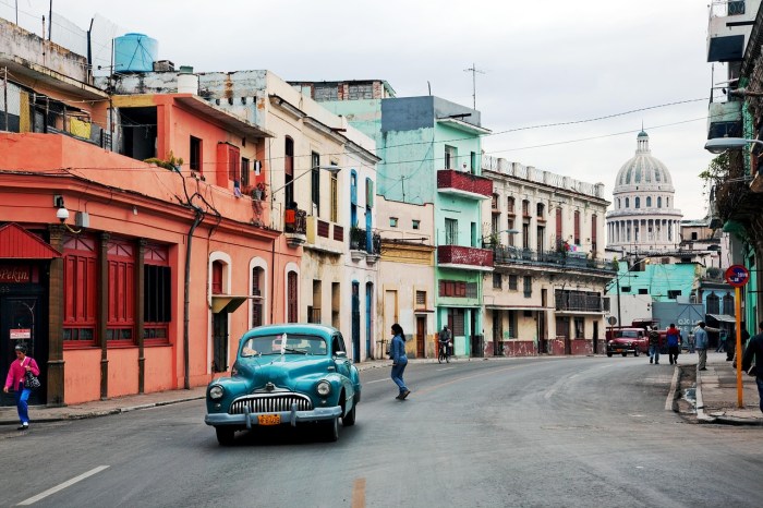 La imagen muestra la ciudad de La Habana, en Cuba.
