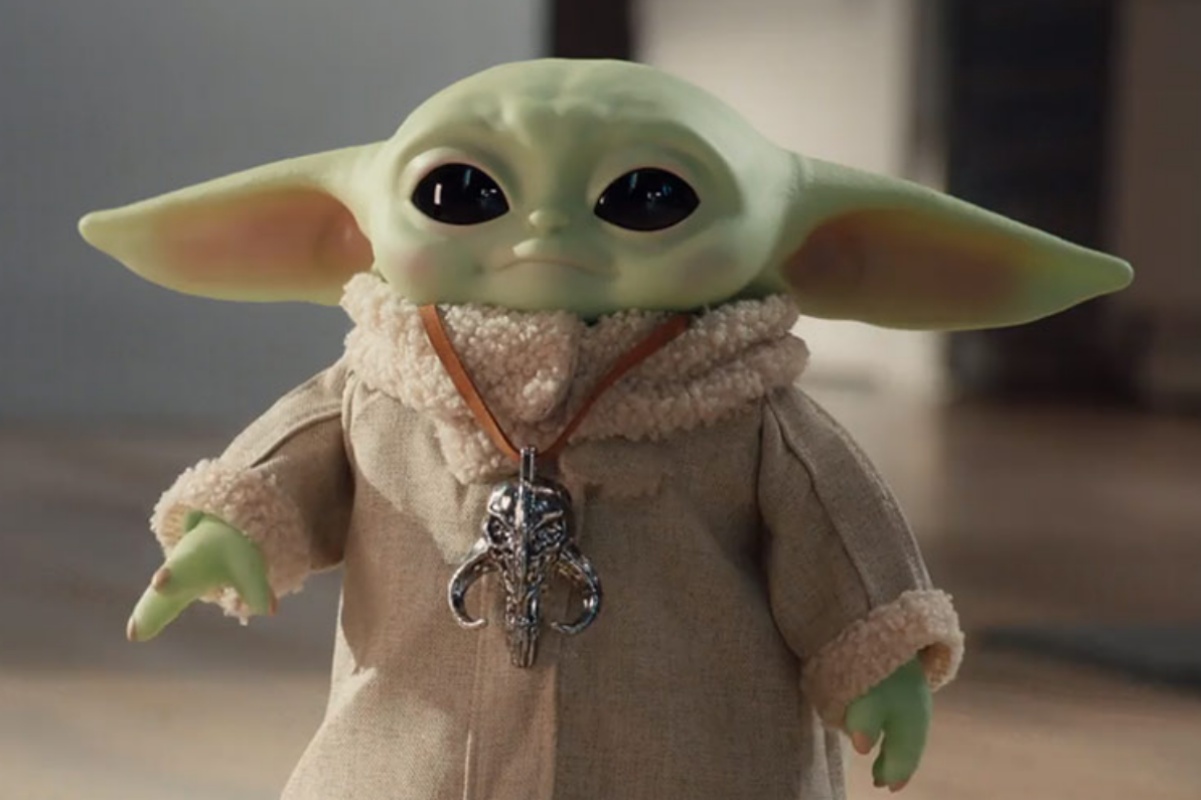 Baby Yoda animatronic