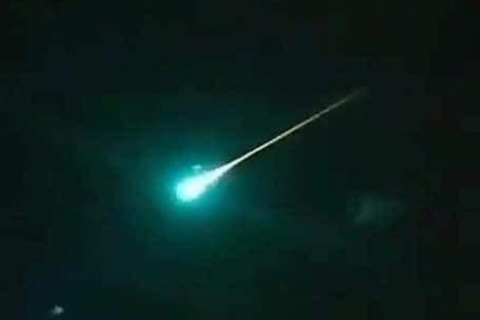 meteorito ilumina cielo monterrey mexico meteoro