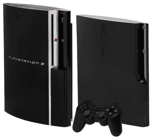 La imagen muestra la PlayStation 3 de Sony.