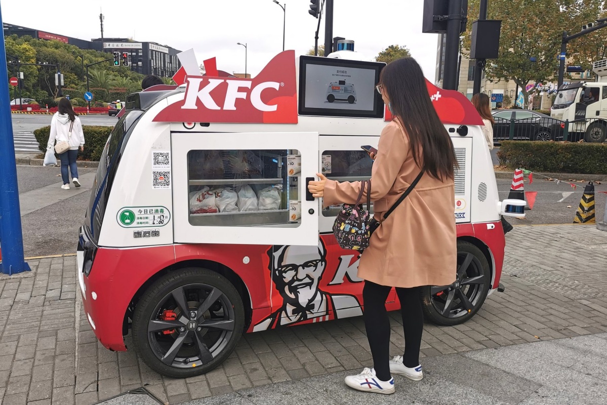 china kfc pollos camiones autonomos em j5ktuyaai gi