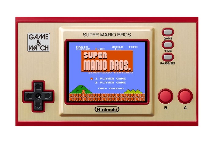 Consola Game & Watch: Super Mario Bros, una edición limitada de Nintendo para nostálgicos
