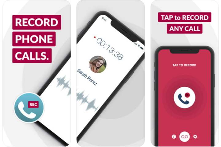 Phone Call Recorder to record calls on iPhone