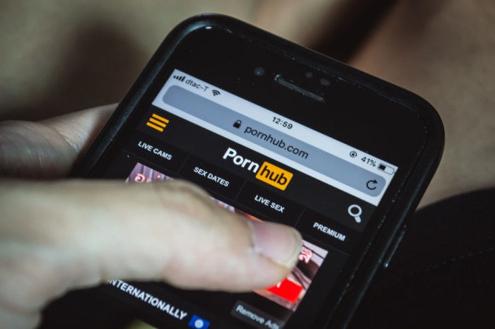 pornhub en móvil