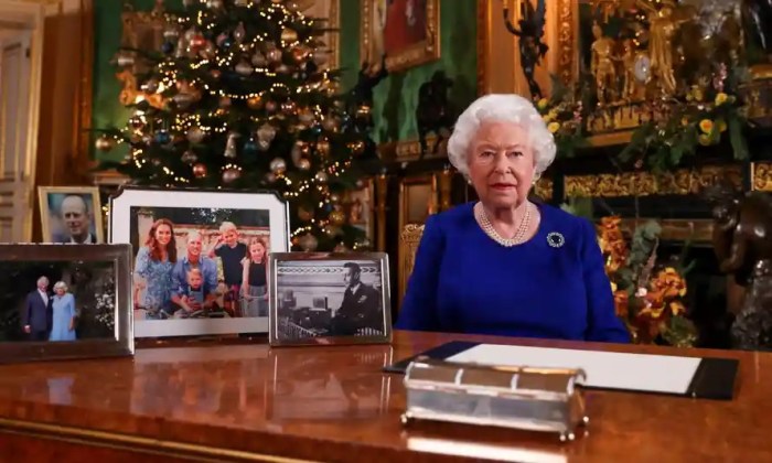 Mensaje de Navidad de la reina Isabel de 2019