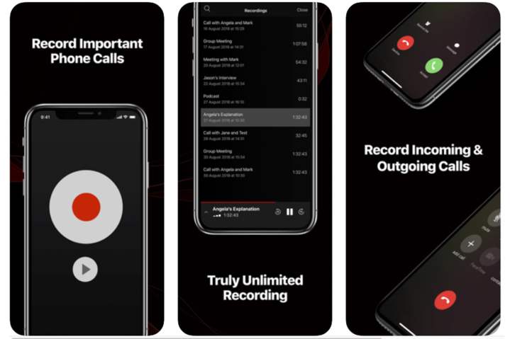 TapeACall Pro to record calls on iPhone