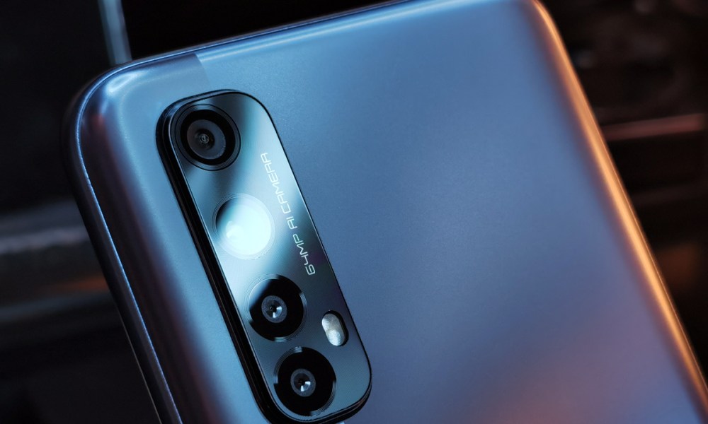 Detalle de las cámaras del Realme 7