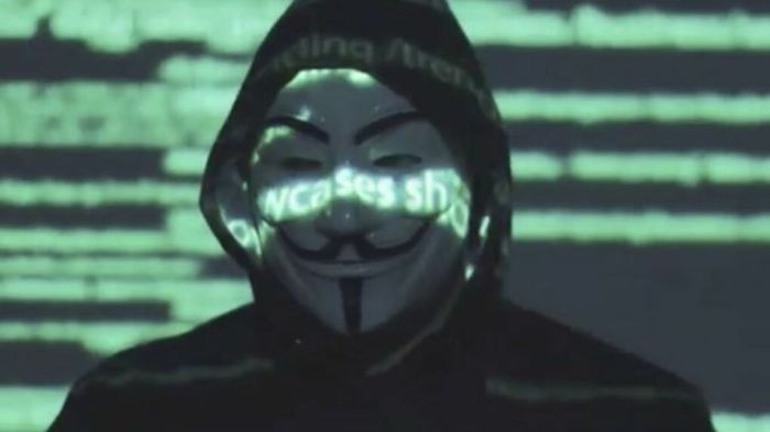Imagen para representar al grupo de hackers Anonymous