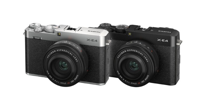 La cámara compacta Fujifilm X-E4