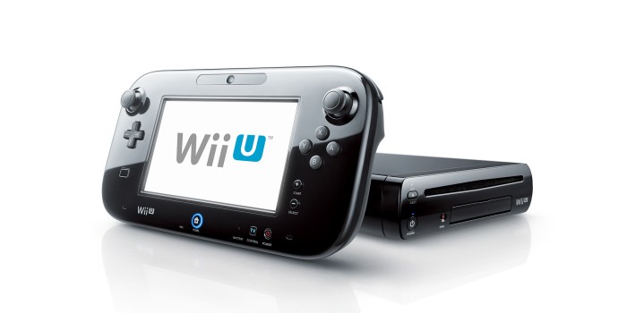 La imagen muestra la consola Wii U, de Nintendo.