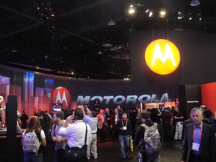 Motorola's participation in the CES technology exhibition