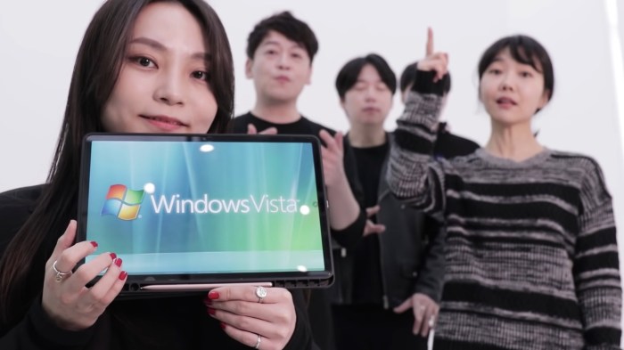 Una banda coreana interpreta a capella varios sonidos de Windows