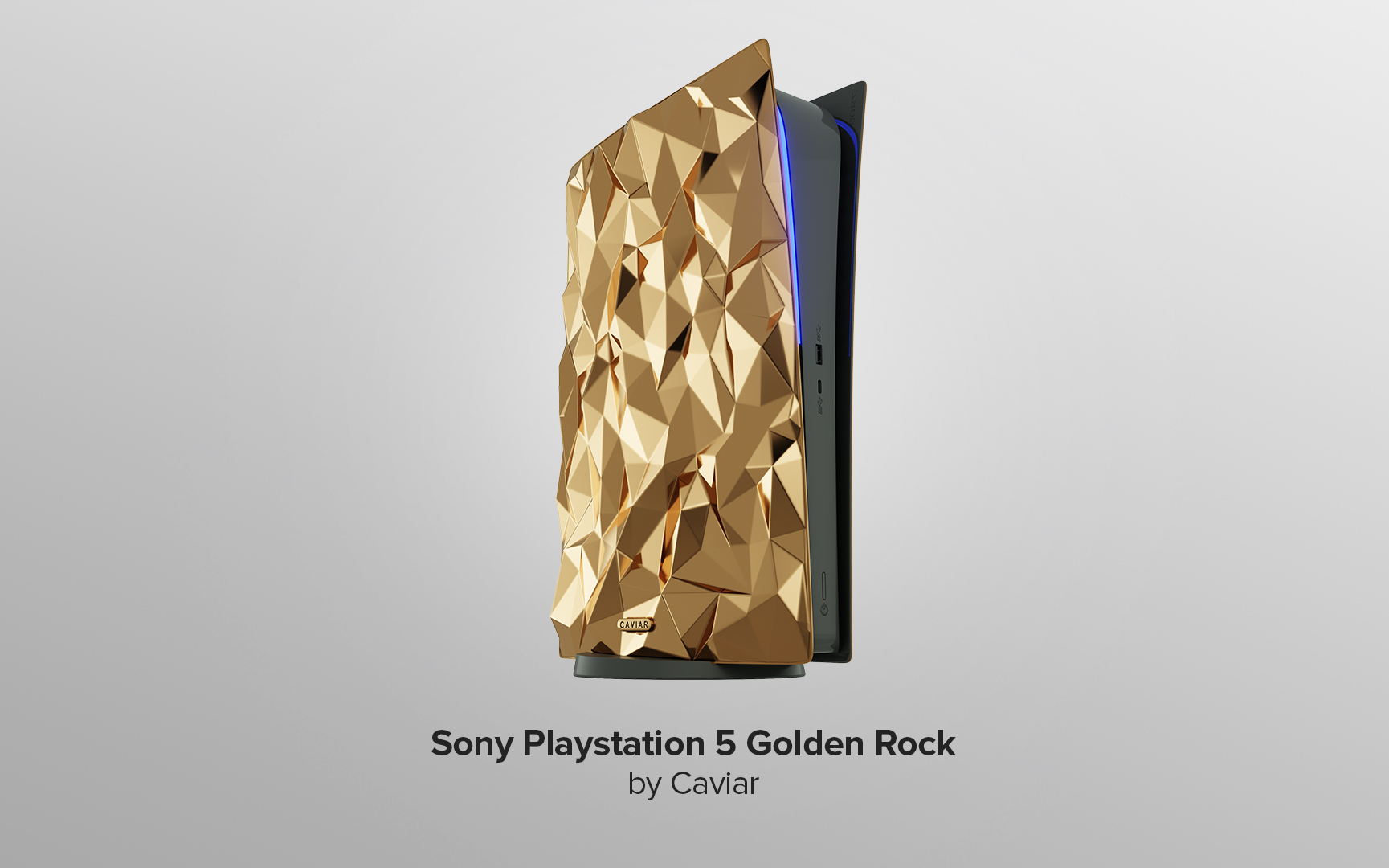 Por $499.000 puedes hacerte con la PlayStation 5 de oro que Caviar ha  preparado