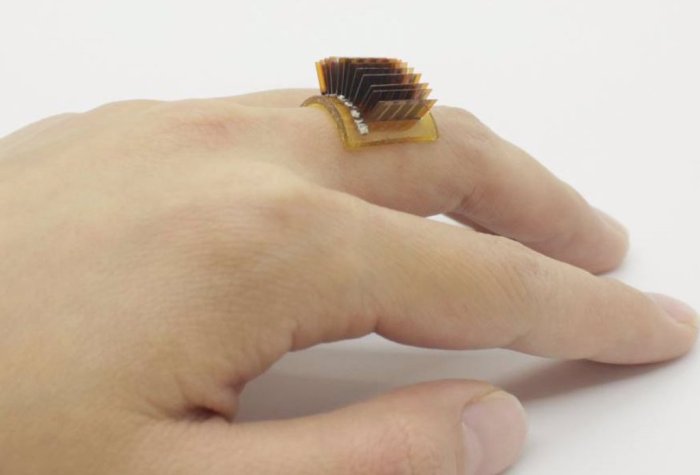 este wearable es capaz convertir cuerpo bateria anillo