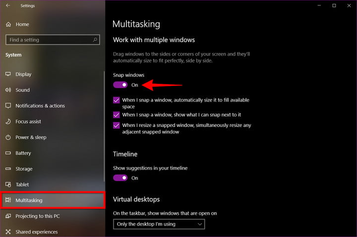 Cómo dividir pantalla en un ordenador con Windows 10 o Windows 11