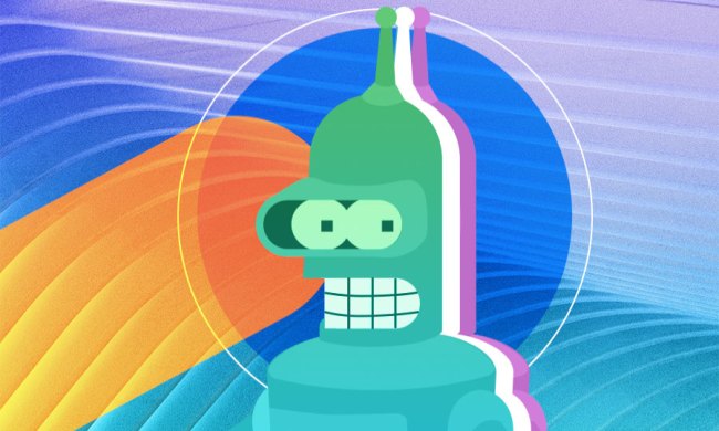 Una imagen del robot Bender Rodríguez de Futurama