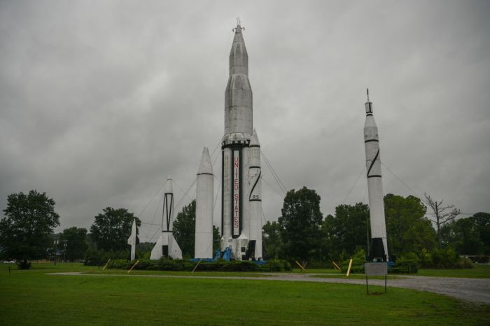 Una imagen del Centro Marshall de Vuelos Espaciales en Huntsville, Alabama