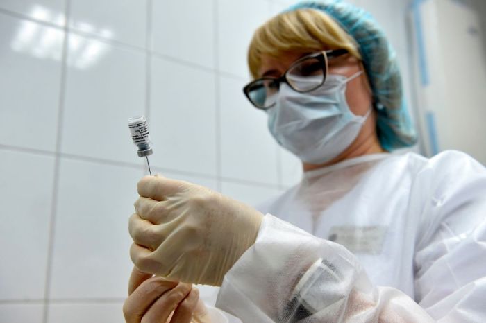 enfermera Rusia vacuna