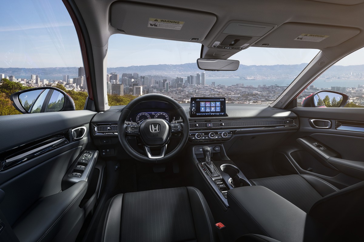 2022 Honda Civic Sedan dashboard