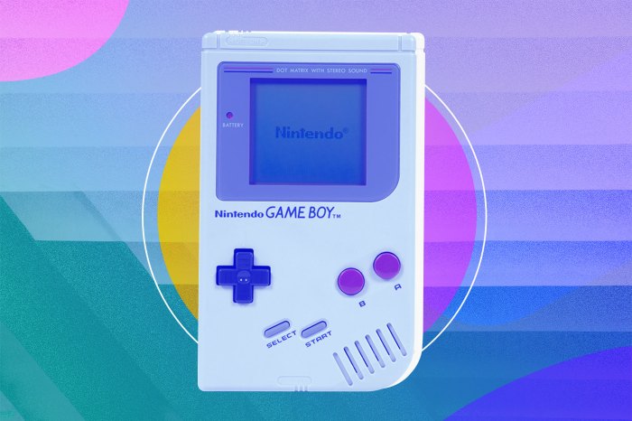 Una imagen de la consola portátil de Nintendo Game Boy
