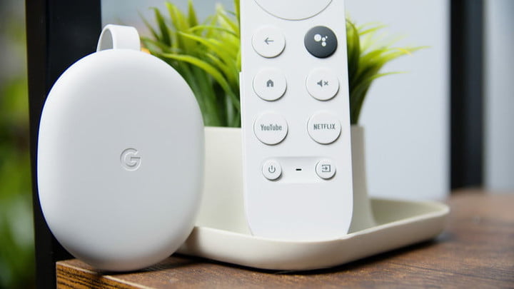 Google Chromecast with Google TV, una de las formas de hacer videollamadas por TV