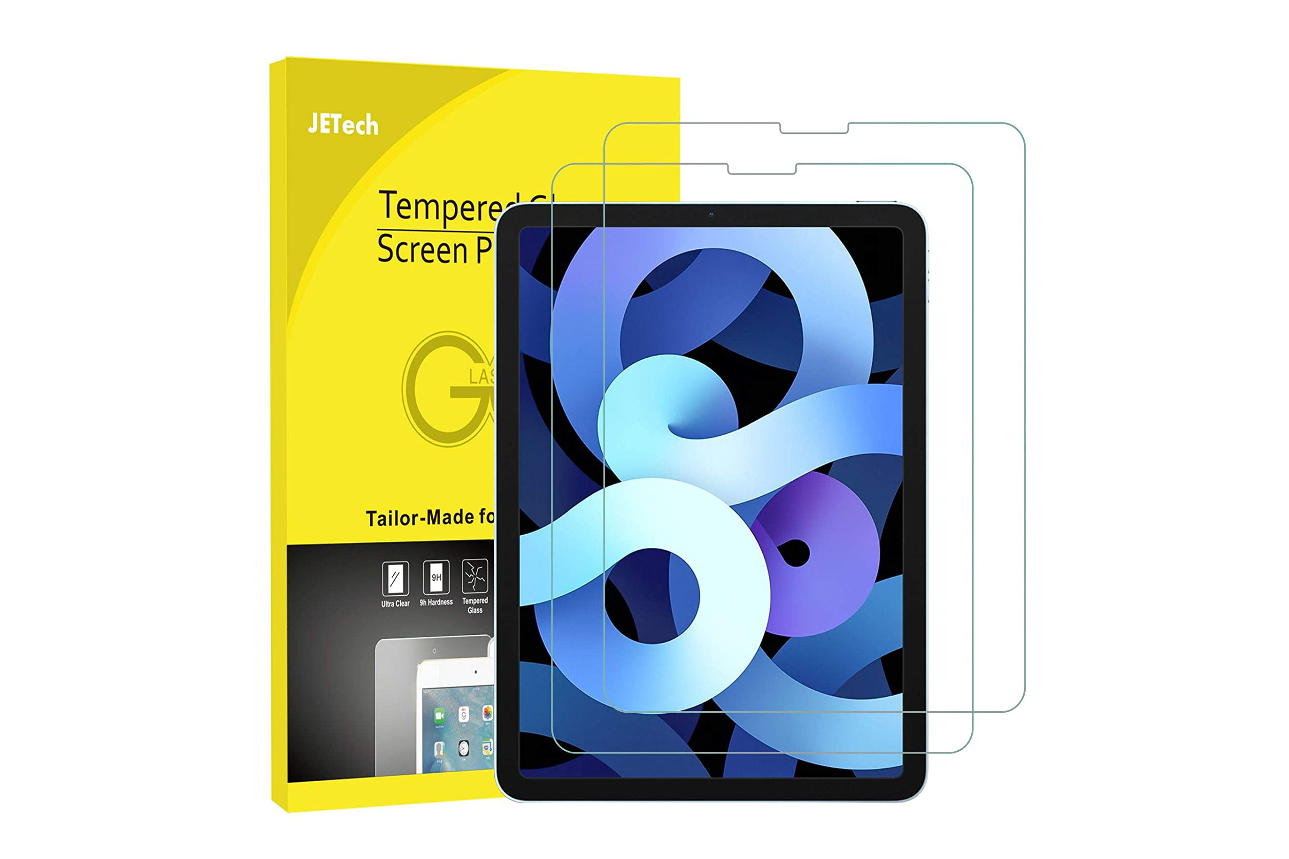 JETech 2-Pack Screen Protector, protector de pantalla iPad Pro 11
