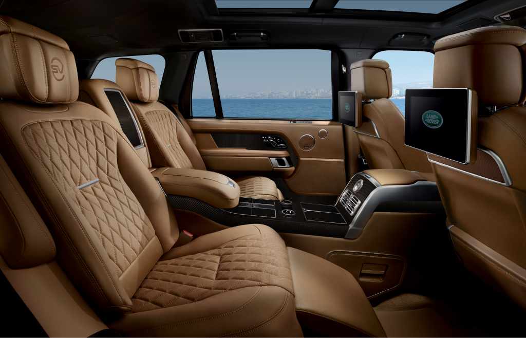 Range Rover SV rear seats