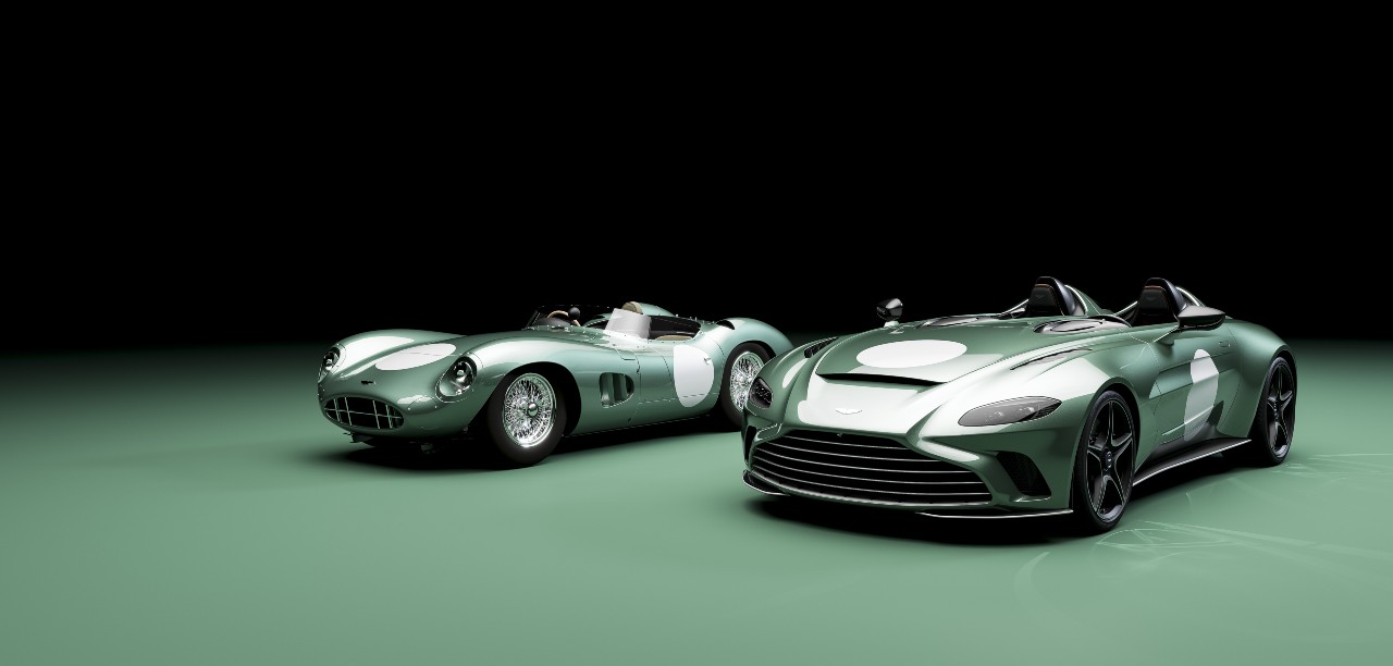 Aston Martin V12 Speedster y DBR1