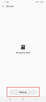 restaurar fabrica galaxy s8 plus 126 screenshot 20200514 131555 smart switch 153x340