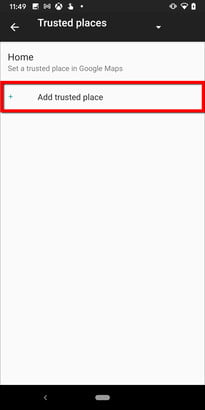 Agregar sitios de confianza configurando Android Smart Lock