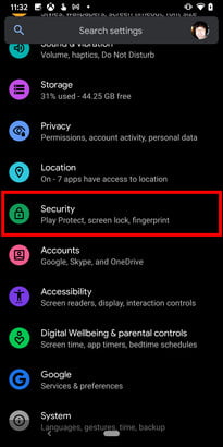 Ubicando Smart Lock en Andorid 11