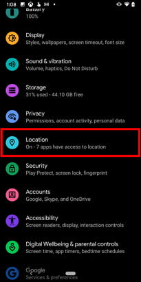 Pantallas de configuracion de sitios de confianza con Android Smart Lock